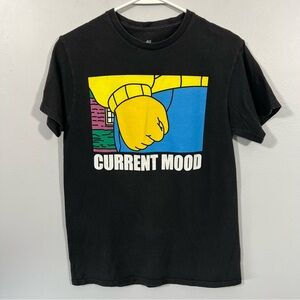 Current Mood Black Graphic Tee